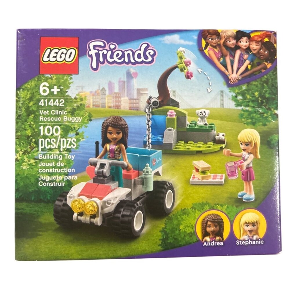 Lego Friends 41442 Vet Clinic Rescue Buggy Building Set 100 Pieces Ages 6+
